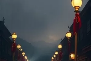 山雀停驻枝头的自然观察画面